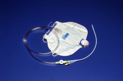 Picture of Indwelling Catheter Tray Dover™ Foley 14 Fr. 5 cc Balloon Silicone6947LF-