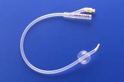 Picture of Foley Catheter Rusch® 2-Way Coude Tip 5 cc Balloon 14 Fr. Silicone171305140