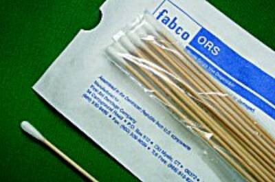 Picture of Swabstick Fabco® ORS® Cotton Tip Wood Shaft 6 Inch Sterile 10 per Pack34861010