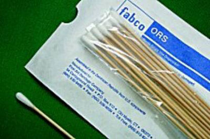 Picture of Swabstick Fabco® ORS® Cotton Tip Wood Shaft 6 Inch Sterile 10 per Pack34861010