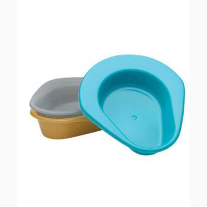 Picture of Stackable Bedpan Medegen Turquoise 2.5 Quart / 2366 mLH112-07