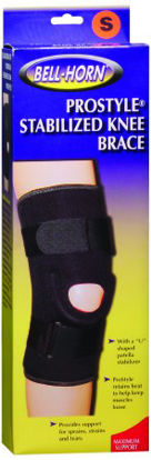 Picture of Knee Stabilizer ProStyle® Small Pull-On / Hook and Loop Strap Closure 13 To 14 Inch Knee Circumference Left or Right Knee201S