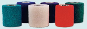 Picture of Cohesive Bandage Co-Flex®·Med 2 Inch X 5 Yard 16 lbs. Tensile Strength Self-adherent Closure Teal / Blue / White / Purple / Red / Green NonSterile7200RB