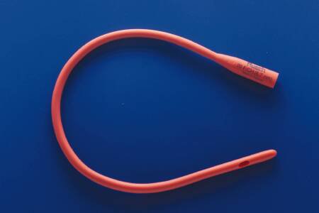 Picture of Urethral Catheter Rüsch® Robinson Tip Red Rubber 16 Fr. 16 Inch510416