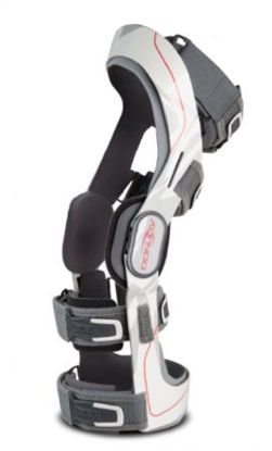 Picture of Knee Brace DonJoy® Renegade™ ACL Medium D-Ring / Hook and Loop Strap Closure 18-1/2 to 21 Inch Thigh Circumference Standard Calf Length Left Knee11-0906-3