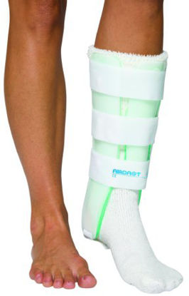 Picture of Leg Splint Aircast® Small Hook and Loop Closure 13 Inch Length Left Leg03DL