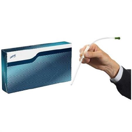 Picture of Urethral Catheter LoFric® Origo™ Nelaton Tip Hydrophilic Coated Polyolefin-Based Elastomer (POBE) 10 Fr. 12 Inch4421040