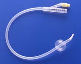 Picture of Foley Catheter Rusch® 2-Way Coude Tip 5 cc Balloon 24 Fr. Silicone171305240