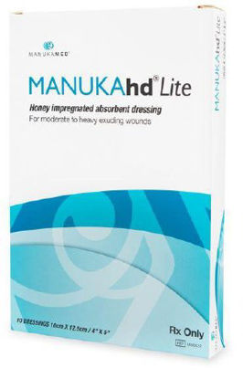 Picture of Impregnated Dressing MANUKAhd Lite® 4 X 5 Inch Polymer Manuka Honey SterileMM0031