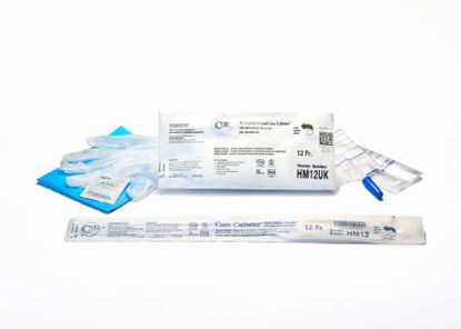 Picture of Intermittent Catheter Kit Cure Catheter™ Uretheral 12 Fr. Hydrophilic Coated PlasticHM12UK