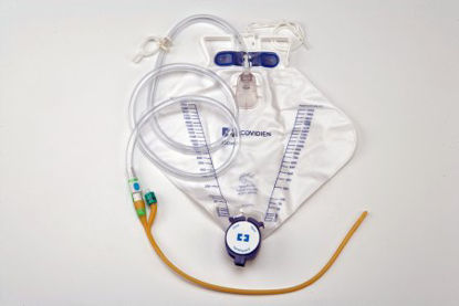 Picture of Indwelling Catheter Tray Dover™ Foley 18 Fr. 5 cc Balloon Latex6948