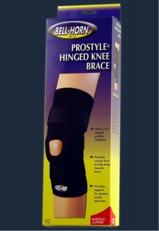 Picture of Knee Brace ProStyle® Medium Pull-On / Hook and Loop Strap Closure 14 to 15 Inch Knee Circumference Left or Right Knee202M