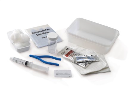 Picture of Indwelling Catheter Tray Dover™ Foley 16 Fr. 5 cc Balloon Latex2101-