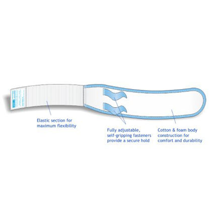 Picture of Upper Leg Strap Urocare® Large, Cotton and Foam, Fits: 12 to 21 Inch Diameter, NonSterile6344