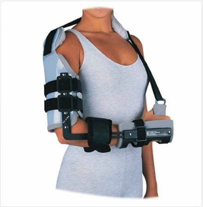 Picture of Humeral Stabilizing System DonJoy® Hook and Loop Strap Closure One Size Fits Most11-0113-9-13066