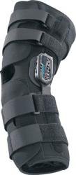 Picture of Knee Brace DonJoy® Playmaker® Standard 2X-Large Pull-On / Hook and Loop Strap Closure 26-1/2 to 29-1/2 Inch Thigh Circumference / 19 to 21 Inch Knee Center Circumference / 20 to 22 Inch Calf Circumference Left or Right Knee11-0558-6