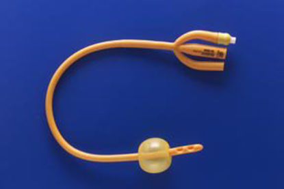 Picture of Foley Catheter Rusch Gold® 3-Way 5 cc Balloon 24 Fr. Silicone183430240