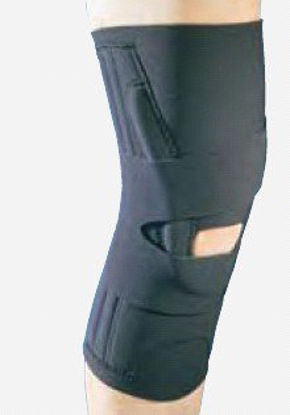 Picture of Lateral Knee Stabilizer ProCare® 3X-Large Hook and Loop Strap Closure 29-1/2 to 32 Inch Thigh Circumference / 21 to 31 Inch Knee Circumference / 22 to 24 Inch Calf Circumference Right Knee79-94469-10