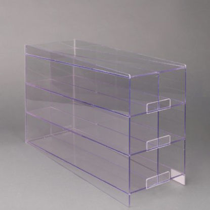 Picture of Catheter Rack 6 Pocket, 3/16 Inch Thick PETG, 7.8 W X 21 D X 13 H InchFOLEY6