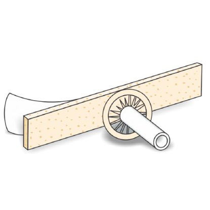 Picture of Male External Catheter Uro-Con® Adhesive Foam Strip Latex Medium51123050