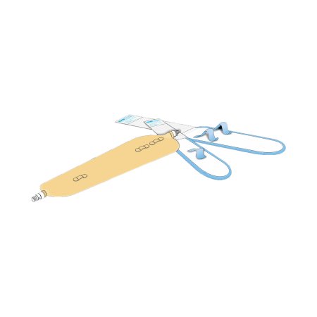 Picture of Urinary Leg Bag Urocare® Anti-Reflux Valve NonSterile 18 oz. Latex8518