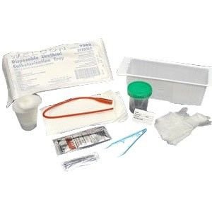 Picture of TRAY FOLEY, SYRINGE PLAS SWABSTICK W/CONTAINER 10ML (20/CS7305
