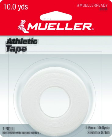 Picture of Athletic Tape Mueller® Adhesive 1-1/2 Inch X 10 Yard White NonSterile6101A