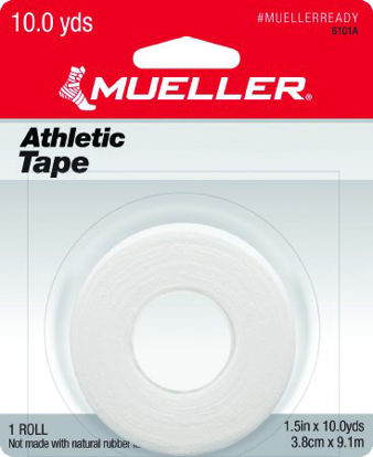 Picture of Athletic Tape Mueller® Adhesive 1-1/2 Inch X 10 Yard White NonSterile6101A