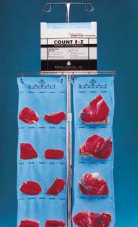 Picture of Sponge Counter Bag Count EZ™ 5 Large or 10 Small Sponge Capacity 36 X 10 Inch50500