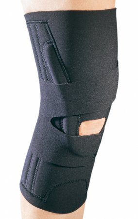 Picture of Lateral Knee Stabilizer ProCare® Small Hook and Loop Strap Closure 15-1/2 to 18-1/2 Inch Thigh Circumference / 13 to 14 Inch Knee Circumference / 12 to 14 Inch Calf Circumference Left Knee79-94473