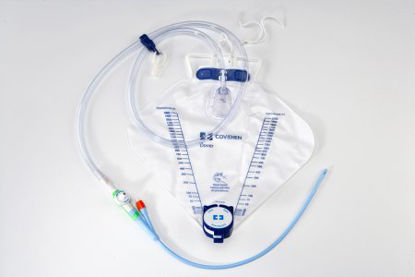 Picture of Indwelling Catheter Kit Dover™ Foley 18 Fr. 5 cc Balloon Hydrogel Coated SiliconePP18SD