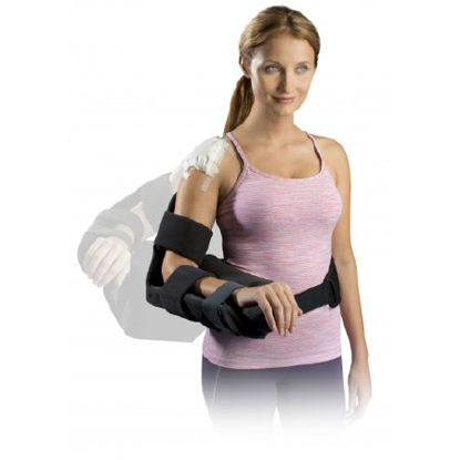 Picture of Shoulder Cradle DonJoy® One Size Fits Most Polycarbonate Left or Right Arm11-9123-4