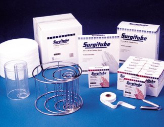 Picture of Tubular Retainer Dressing Surgitube® Cotton 1-1/2 Inch X 50 Yard Size 4P White Wrist / Elbow NonSterileGL244