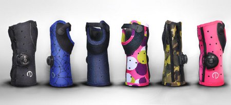 Picture of Wrist Brace with Boa® Exos® Thermoformable Polymer / Nylon Left Hand Pink 2X-Small221-21-4444