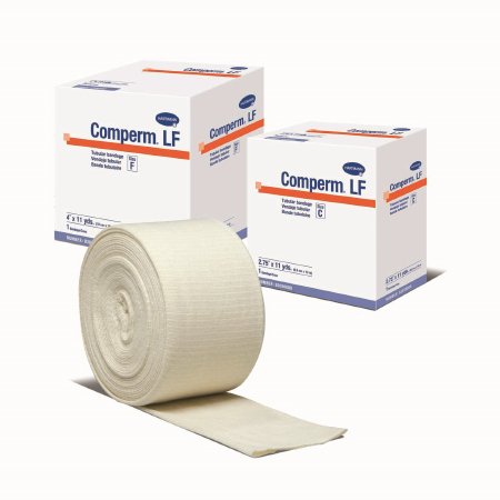 Picture of Elastic Tubular Support Bandage Comperm® 7 Inch X 11 Yard Standard Compression Pull On Natural Size J NonSterile83080000