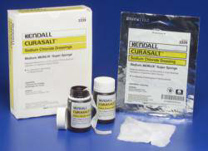 Picture of Impregnated Dressing Curity™ 1/2 X 5 Yards Gauze Hypertonic Saline Sterile3335-