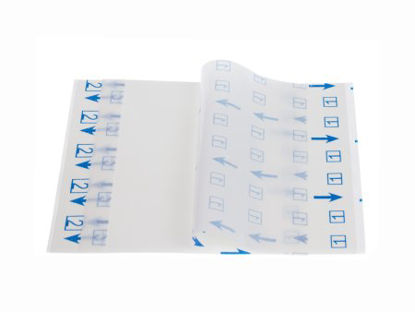 Picture of Transparent Film Dressing DermaView™ Roll 2 Inch X 11 Yard 2 Tab Delivery With Label Sterile15211
