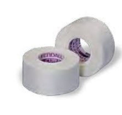 Picture of Medical Tape Kendall™ Hypoallergenic Silk Easy Tear Silk-Like Cloth 3 Inch X 10 Yard White NonSterile7140C