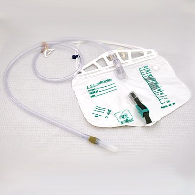 Picture of Urinary Drain Bag Premium Anti-Reflux Valve Sterile 2000 mL Vinyl1450VA