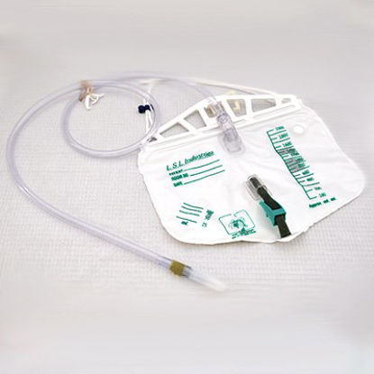 Picture of Urinary Drain Bag Premium Anti-Reflux Valve Sterile 2000 mL Vinyl1450VA