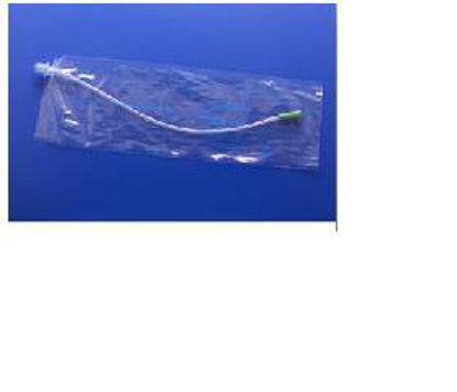 Picture of Intermittent Closed System Catheter MMG™ Coude Tip 12 Fr. Without Balloon Silicone Coated PVCONC-12C