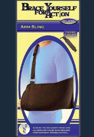 Picture of Arm Sling Brace Yourself for Action D-Ring / Hook and Loop Strap Closure One Size Fits Most99380