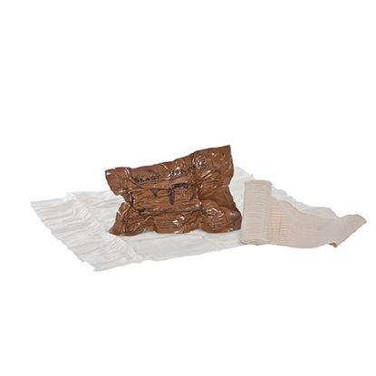Picture of Trauma Pressure Dressing with Wrap Blast® 6-1/2 Inch X 1.6 Yard Standard Compression Hook and Loop Closure Tan / White 20 X 20 Inch Pad SterileBLAST