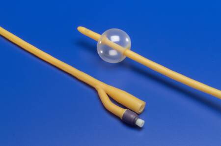 Picture of Foley Catheter Ultramer™ 2-Way Standard Tip 30 cc Balloon 22 Fr. Hydrogel Coated Latex1422