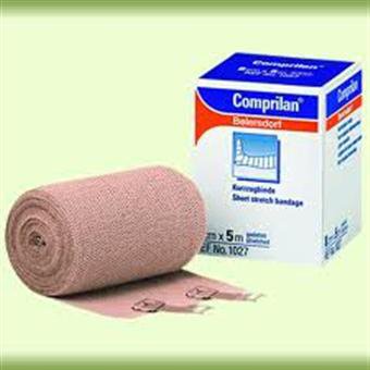 Picture of Compression Bandage Comprilan® 4-7/10 Inch X 10-9/10 Yard Standard Compression Clip Detached Closure Tan NonSterile77189