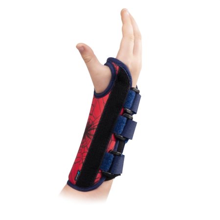 Picture of DonJoy® Advantage Comfort Featuring Marvel Aluminum / Foam / Nylon Right Hand Black / RedDA191WB01-SPI-Y-R