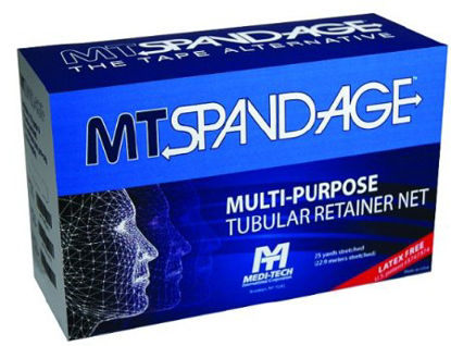 Picture of Elastic Net Retainer Dressing with Applicator Spandage™ Tubular Elastic 25 Yard Size 2 White Adult Finger / Toe NonSterileS02