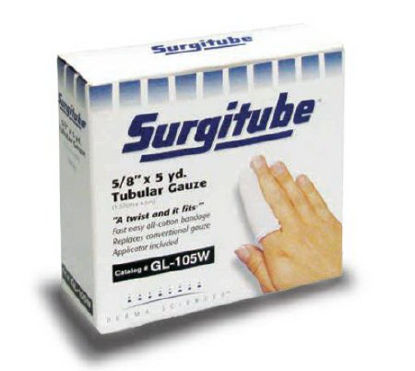 Picture of Tubular Retainer Dressing Surgitube® Cotton 7/8 Inch X 10 Yard Size 2 Beige Large Finger / Toe NonSterileGL210F