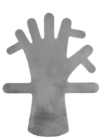 Picture of Surgical Hand Immobilizer Framer Malleable Lead Left or Right Hand Gray StandardPM-4480