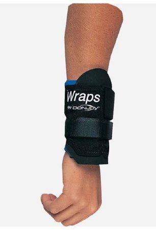 Picture of Wrist Support DonJoy® Neoprene / Foam / Nylon Left or Right Wrist Black Medium11-0386-3-06060